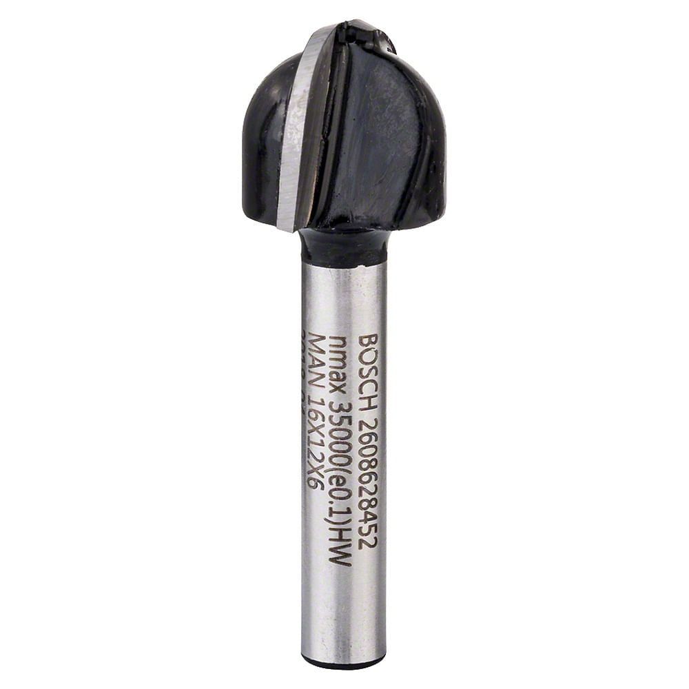 Fresa Meia Cana R8mm Haste 6mm Bosch 76381_0